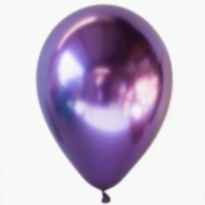 12 İnc Violet Krom Balon 50 li