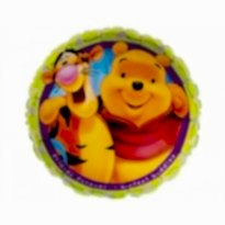 18 İnç Tigger ve Pooh Arkadaşları Anagram Folyo Balon