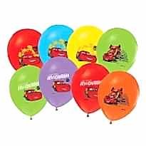 4+1 Cars Baskılı Balon