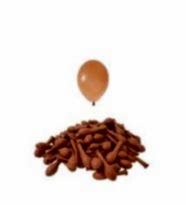 5 INC KARAMEL KAHVE (CARAMEL BROWN) BALON 100LÜ