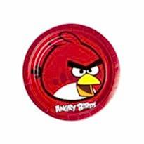 Angry Birds Kırmızı Kuş Plastik Tabak