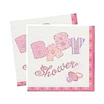 Baby Pink Stitching Kağıt Peçete 33x33 cm ( 20 Ad )