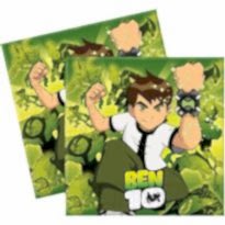 Ben 10 Kağıt Peçete 33x33 cm ( 20 Ad )