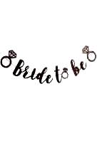 Bride To Be Banner Rose Gold