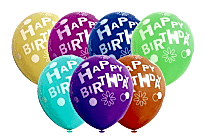 Çepeçevre H.Birthday Karışık Basklı Balon (100lük)