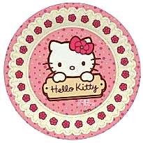 Hello Kitty Kağıt Tabak