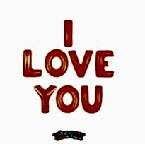 I Love You  Folyo Balon Seti
