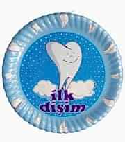 İlk Dişim Erkek Tabak 23 cm ( 10 Ad )