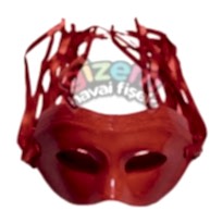 Kırmızı Plastik Maske