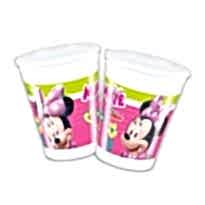 Minnie Bow-Tıque Plastik Bardak ( 8 Ad )