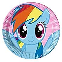 My Little Pony Kağıt Tabak