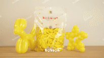 SARI SOSİS BALON (260) 100 LÜ (KAL)