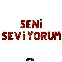 Seni Seviyorum Folyo Balon Seti