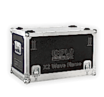 X2 Wave Flame Flight Case